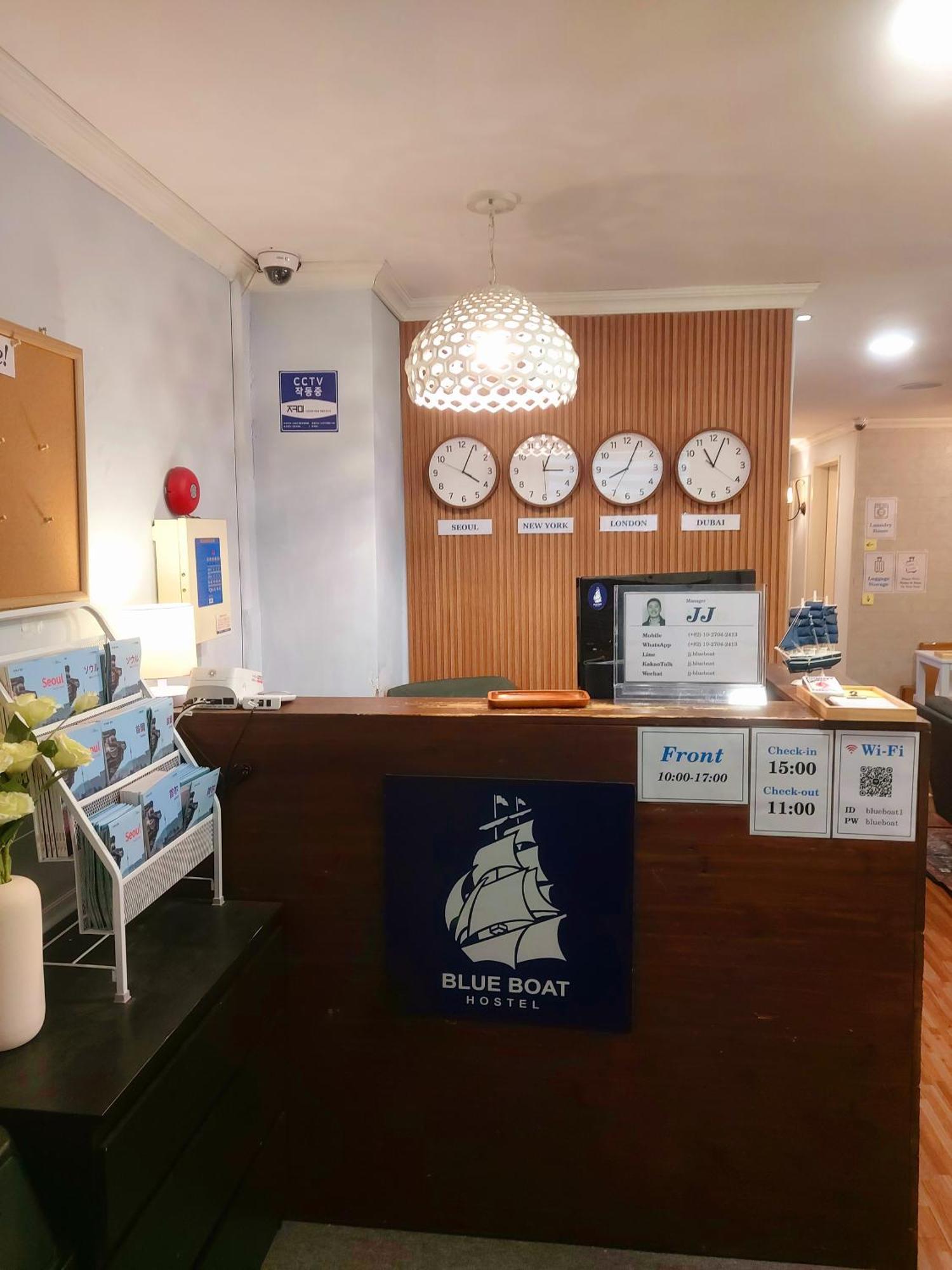 Blue Boat Hostel Myeongdong Seoul Eksteriør billede